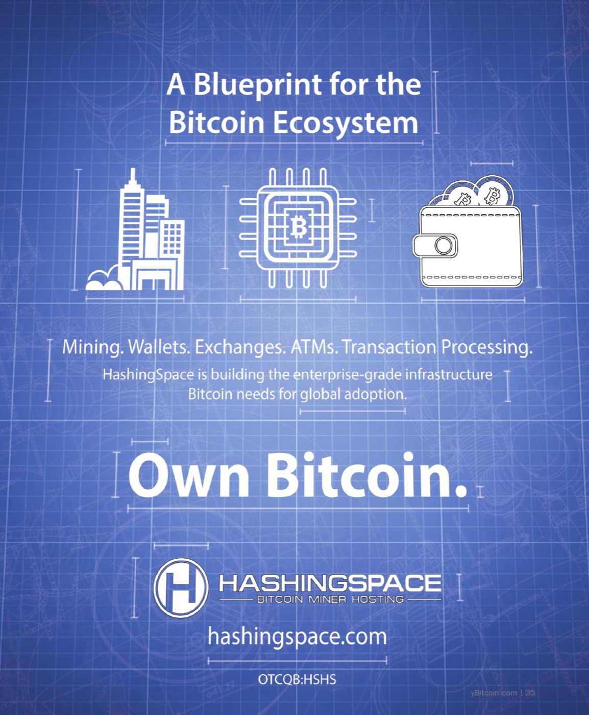 HashingSpace advertisement: A Blueprint for the Bitcoin Ecosystem